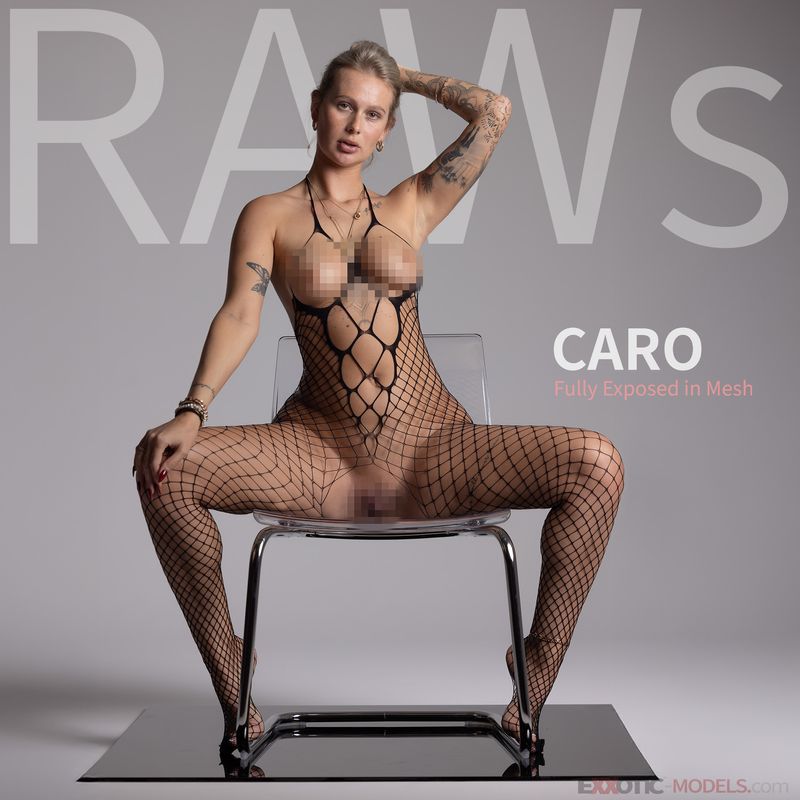 Caro Loesel: Fully Exposed in Mesh