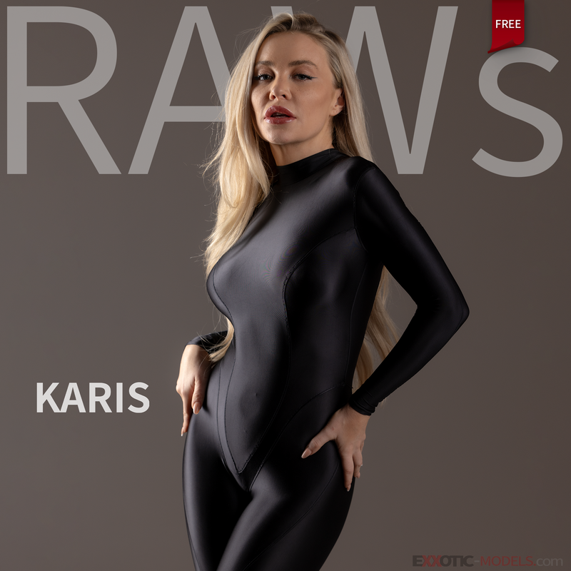 Karislondon: Second-Skin Nylon Tease