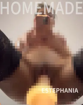 Estephania ha – Dildo Ride & Squirt on Black Glass